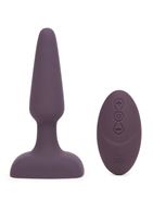 Фиолетовая вибровтулка Feel So Alive Rechargeable Vibrating Pleasure Plug (14 см)