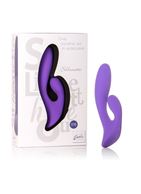Двойной фиолетовый вибратор Silhouette S15 - 20 см.