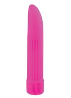 Фиолетовый классический вибромассажёр BASICX MULTISPEED VIBRATOR PURPLE 5INCH - 13 см.