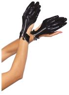 Перчатки с замочками WET LOOK ZIPPER GLOVES