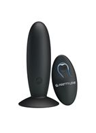 Анальная пробка с вибрацией и пультом управления Remote Control Vibrating Plug (11 см)