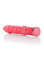 Розовый вибромассажер Power Play Power G - 11,5 см.