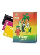 Ароматизированные презервативы AMOR Fruit - Яркая линия (3 шт)