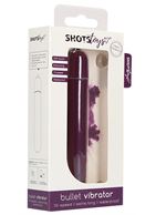 Фиолетовая вибропуля Bullet Vibrator Extra Long (10,5 см)