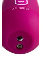 Розовый нереалистичный вибратор Ailighter Smart Telescopic Lover (27,1 см)