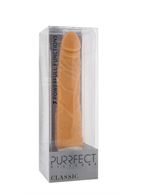 Телесный вибратор-реалистик PURRFECT SILICONE CLASSIC 7.1INCH FLESH - 18 см.