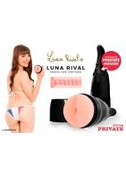 Мастурбатор-анус Private Luna Rival Ass в тубе с хвостиком для массажа простаты