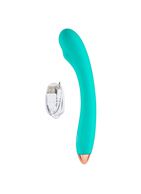 Зеленый гибкий вибратор Cloud 9 G-Spot Slim Flexible Vibrator (16 см)