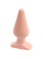 Анальная пробка телесного цвета Butt Plugs Smooth Classic Large (14 см)
