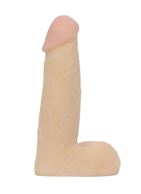 Насадка на пояс Harness с мошонкой Real body - 17,5 см.