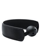 Черный кляп Brace Balll Black