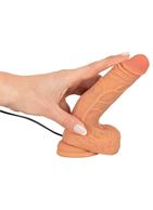 Телесный вибратор реалистик Real Thing Small (18,6 см)