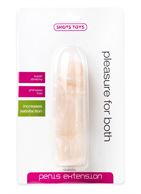 Телесная насадка-реалистик на пенис Penis Extension (13 см)