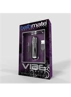 Серебристая перезаряжаемая вибропуля Bathmate - Vibrating Bullet Vibe Chrome