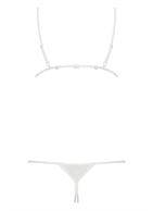 Комплект Perlash из белых бусин