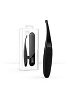 Черный точечный вибромассажер Senzi Vibrator - 14,7 см.