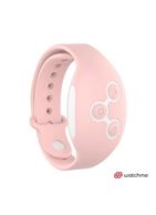 Голубое виброяйцо с нежно-розовым пультом-часами Wearwatch Egg Wireless Watchme