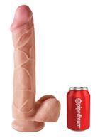Фаллоимитатор с мошонкой Dual Density 12 Cock with Balls