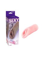 Мастурбатор-вагина Sexy Pussy with Beads Tube