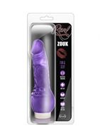 Фиолетовый вибратор Revel Zouk (19,8 см)