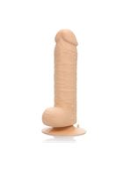 Вибратор-реалистик 10-Function Silicone Emperor - 18,4 см.