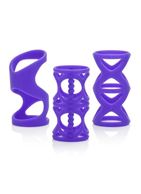 Набор фиолетовых насадок Posh Silicone Lover’s Cages