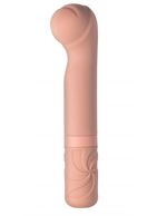 Бежевый мини-вибратор Rocky’s Fairy Mallet (14,7 см)