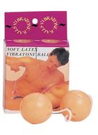 Латексные вагинальные шарики со смещенным центром тяжести SOFT LATEX VIBRATONE BALL