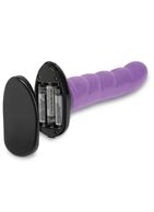 Страпон с вибрацией Twist and Shout Vibrating Strap-On (18 см)