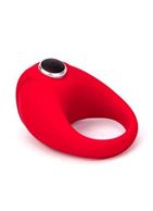 Эрекционное кольцо с вибропулей TLC Buldge Vibrating Silicone Cock Ring