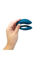 Темно-зеленый вибратор для пар We-Vibe Sync O