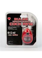 Эрекционное кольцо с вибропулей TLC Buldge Vibrating Silicone Cock Ring