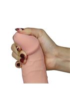 Телесный вибратор реалистик Ultra Soft Dude 8.8 (20 см)