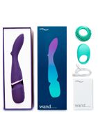 Фиолетовый вибратор-жезл We-Vibe Wand