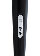 Чёрный проводной вибромассажер Magic Wand
