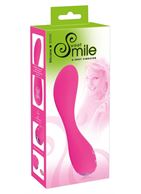 Розовый силиконовый вибратор G-Punkt-Vibrator (16,7 см)