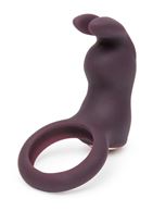Фиолетовое эрекционное виброкольцо Lost in Each Other Rechargeable Rabbit Love Ring