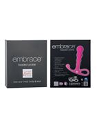 Анальный вибромассажер EMBRACE BEADED PROBE PINK