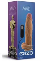 Реалистичный вибратор Mad Oscar на присоске (22,5 см)