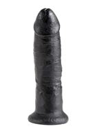 Чёрный фаллоимитатор 9" King Cock (22,9 см)