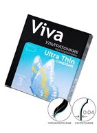 Ультратонкие презервативы VIVA Ultra Thin (3 шт)