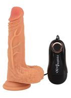 Телесный вибратор реалистик Real Thing Small (18,6 см)