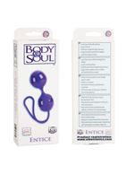 Фиолетовые вагинальные шарики BODY SOUL ENTICE