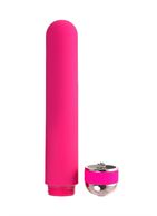 Розовый нереалистичный вибратор Mastick (18 см)