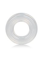 Прозрачное эрекционное кольцо Premium Silicone Ring Large