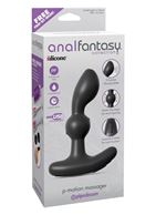 Стимулятор простаты с вибрацией с двумя моторами P-Motion Massager - 15,2 см.