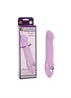 Вибромассажер Charlotte 5-Function Silicone Rotating  Vibrating Massager с ротацией из силикона фи