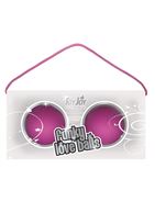 Лиловые вагинальные шарики Funky