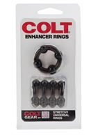 Два дымчатых эрекционных кольца на пенис COLT Enhancer Rings