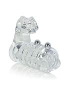Вибронасадка с клиторальным стимулятором Jaguar Enhancer with Beads